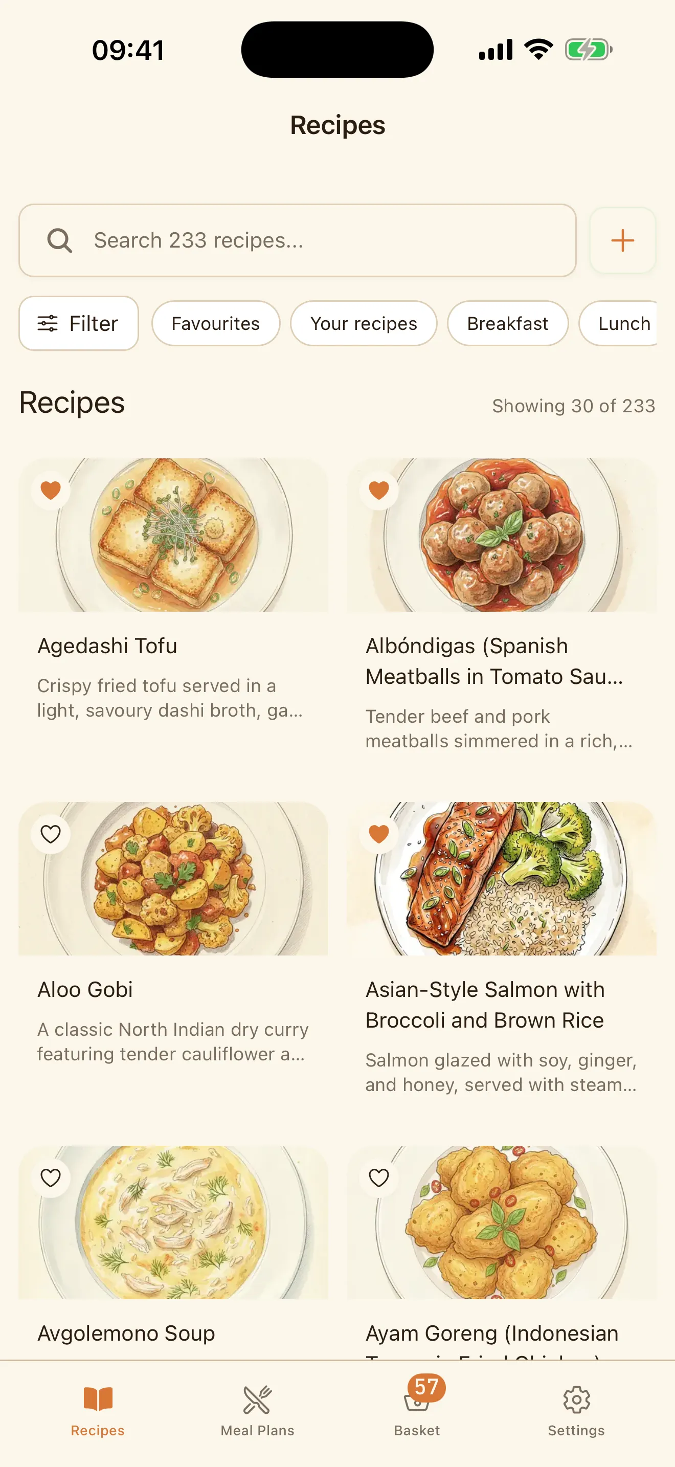 Carroty recipe library