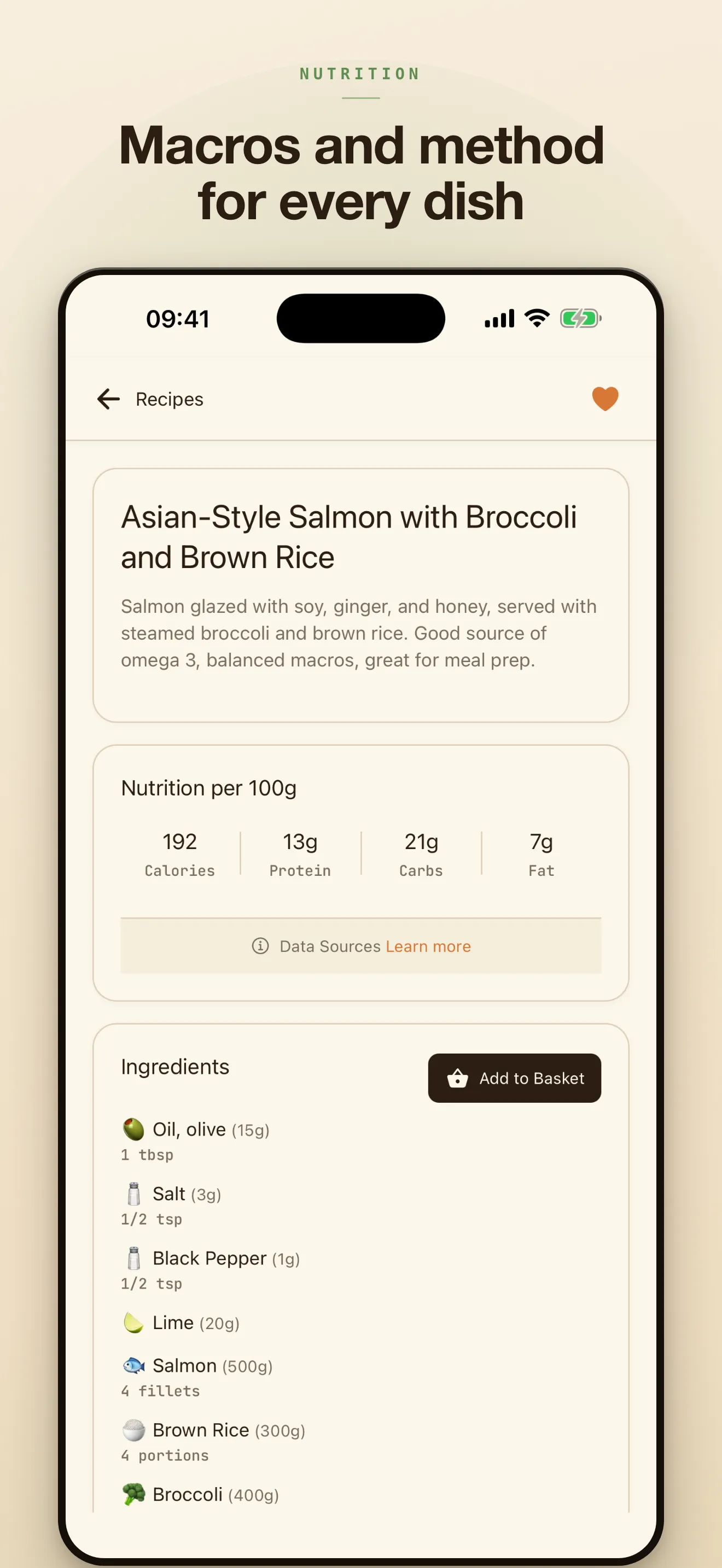 Macros and method for every dish