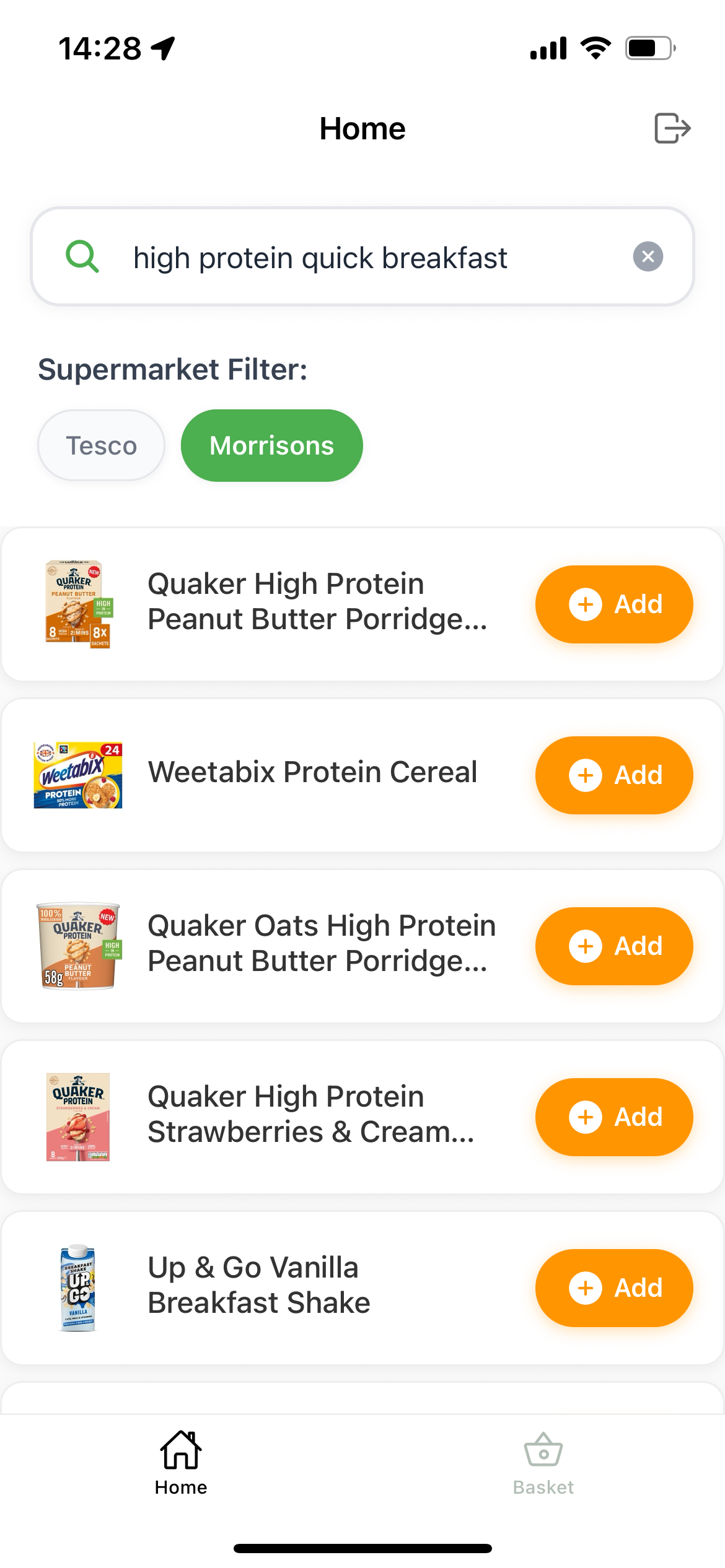 Carroty Product Comparison