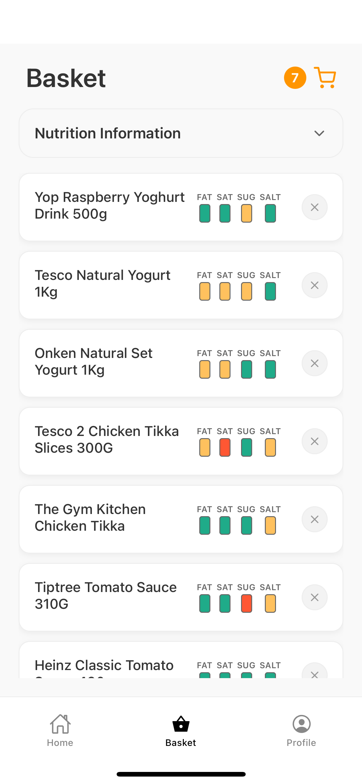 Carroty App Screenshot